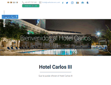Tablet Screenshot of carlostercero.com